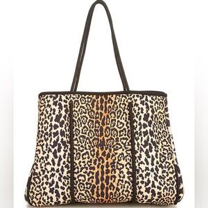 Parker & Hide Expandable Exclusive Neoprene Collection Tote Bag W/wristlet NEW